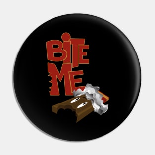 Bite Me - Chocolate Bar Pin