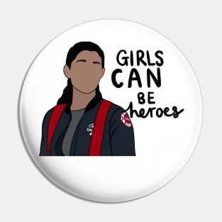 Stella Kidd Girls Can Be Heroes Pin