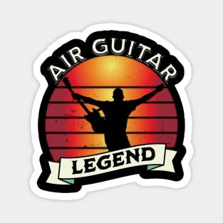 Air Guitar Legend Magnet