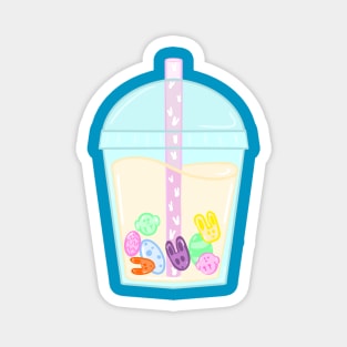 Easter Boba Magnet