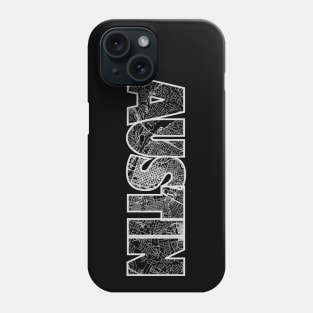 Austin Street Map Phone Case