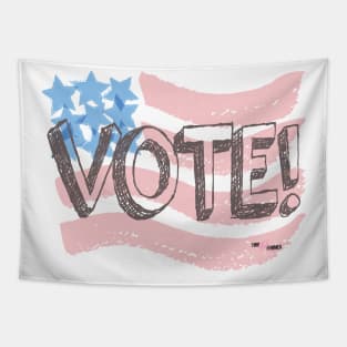 Vote! Tapestry