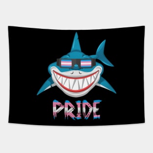 Shark Transgender Flag Lgbt Tapestry