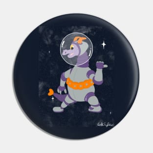 Astronaut Figment Dragon Pin