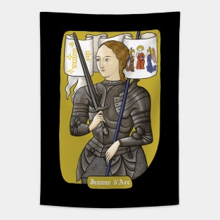 Joan of Arc, saint, heroine of France Tapestry