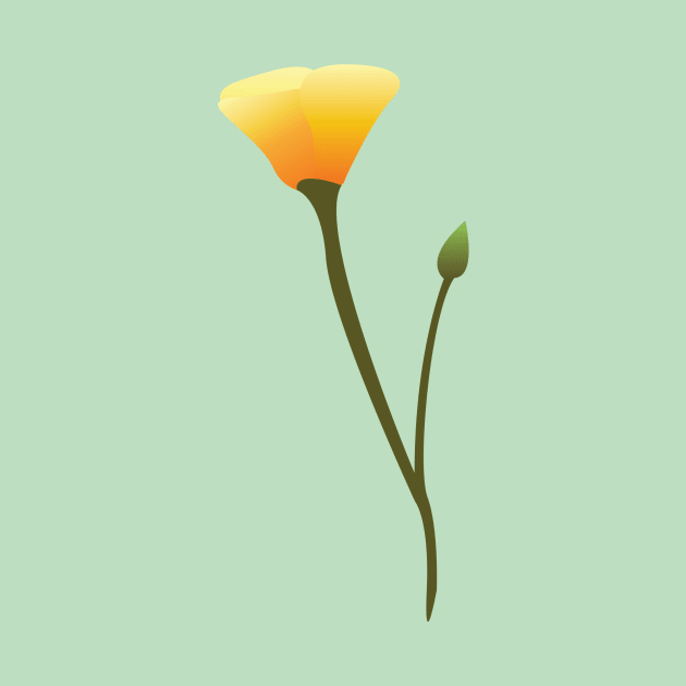 california poppy by jessawaid