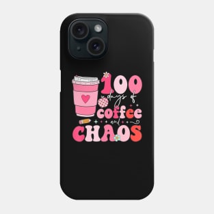 100Th Day Of School Teacher Kid Phone Case