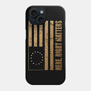 Here, Right Matters. Lt. Col. Vindman Impeachment Hearing Phone Case