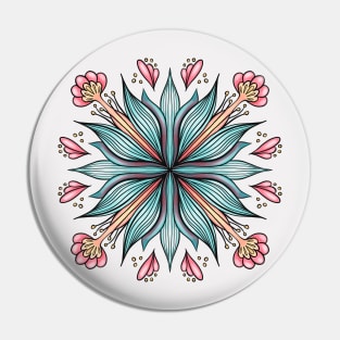 Spring Flower Blossom Pin