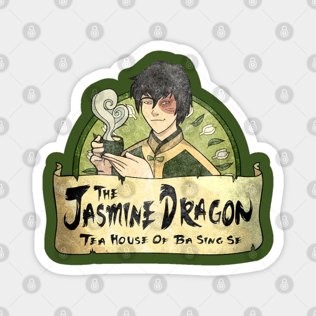 Zuko Uncle iroh the jasmine dragon Magnet by sadistenan