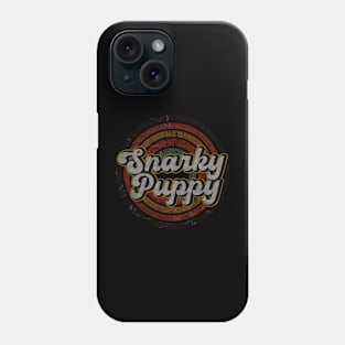 Snarky Puppy vintage design on top Phone Case