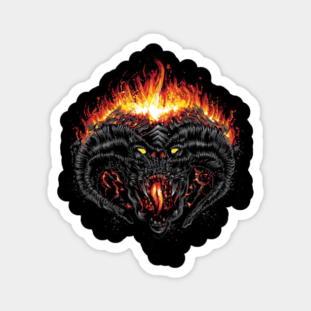 Demon of Morgoth Magnet by DrMonekers