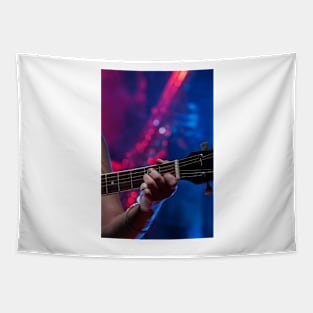 Guitar and Saxophone Tapestry