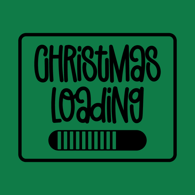 Christmas loading by be yourself. design