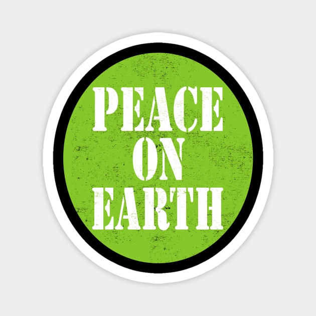 peace on earth peace earth Magnet by lonway