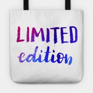 Limited edition Tote