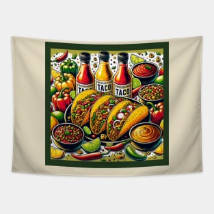 Taco Night Tapestry