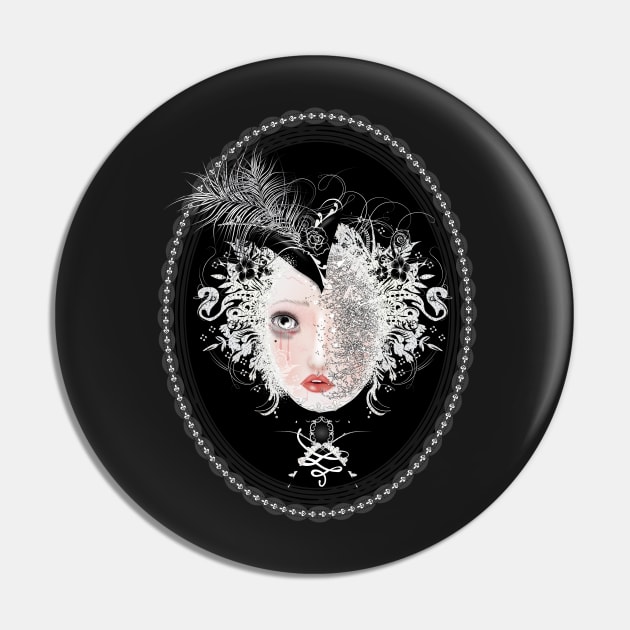 Victorian dolls portrait Pin by Kisho