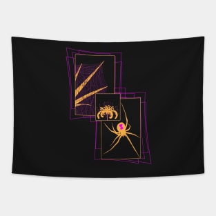 Black Widow V37 (Multicolor) Tapestry