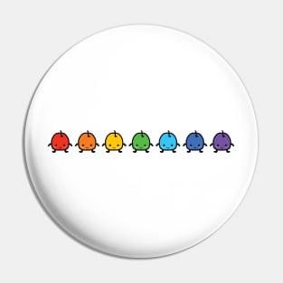 Rainbow Junimo Stardew Valley Pin