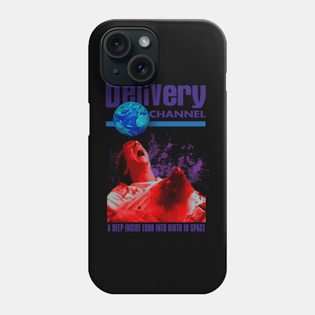 Delivery Channel. (Alien/Discovery Channel Parody) Phone Case by The Dark Vestiary