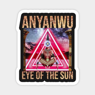 Igbo / African Sun Goddess : ANYANWU By SIRIUS UGO ART Magnet