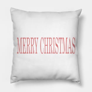 merry christmas world Pillow