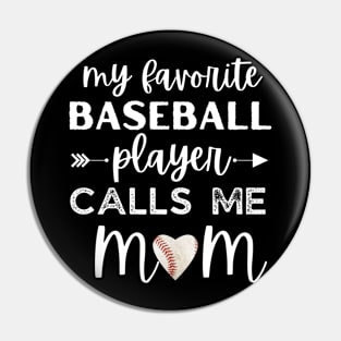 My Favourite Baseball Player Pin