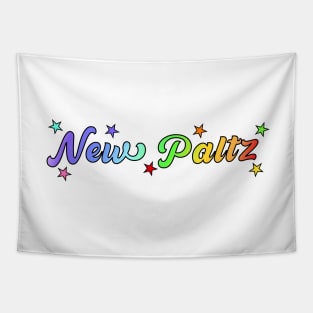 New Paltz Rainbow Stars Tapestry