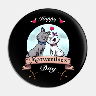 Happy Meowentine’s Day Pin