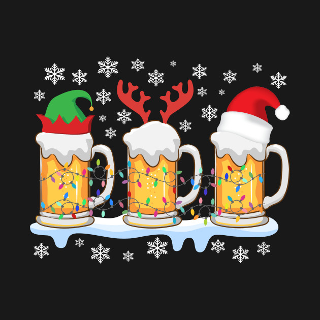 Disover Beer Christmas - Beer Christmas - T-Shirt