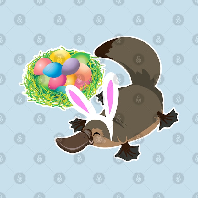 Easter Platypus by Peppermint Narwhal