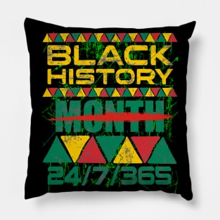 black history month 24/7/365 Pillow