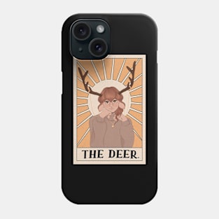 Deer Tarot Card Phone Case