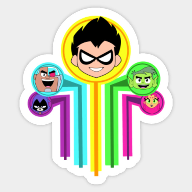 Teen Titans GO! - Teen Titans - Sticker | TeePublic