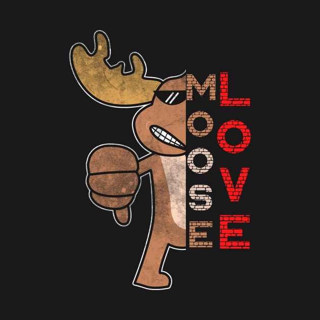 Moose Love by Imutobi