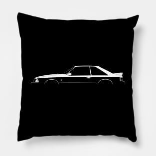 Ford Mustang SVT Cobra R (1993) Silhouette Pillow