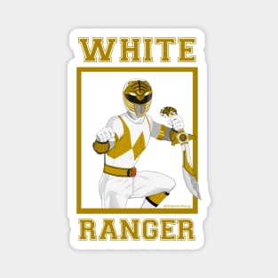 Tommy White Ranger Magnet