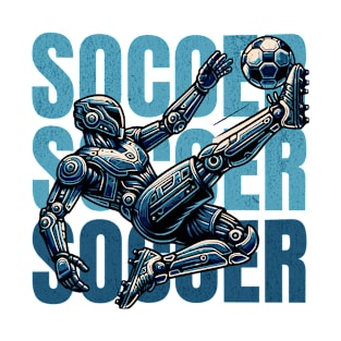 Robot Soccer Player T-Shirt