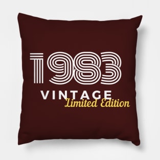 1983 Vintage-limited edition Pillow