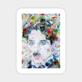 CHARLIE CHAPLIN watercolor portrait .11 Magnet