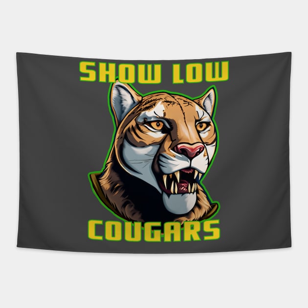 Show Low Cougars Tapestry by rturnbow