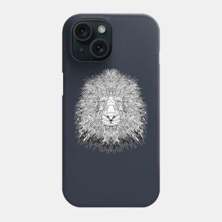 Bio mechanical lion Phone Case