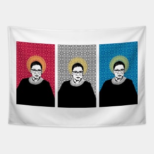 Ruth Bader Ginsburg Patriotic Icon Tapestry