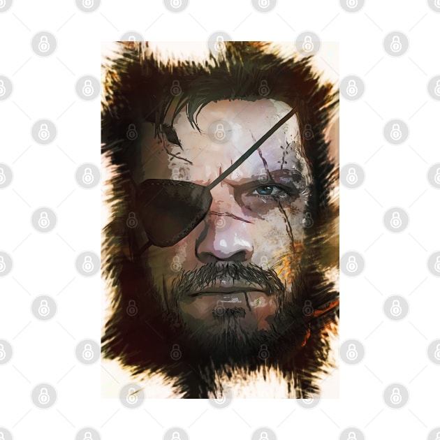 Venom Snake - Big Boss [METAL GEAR SOLID] by Naumovski