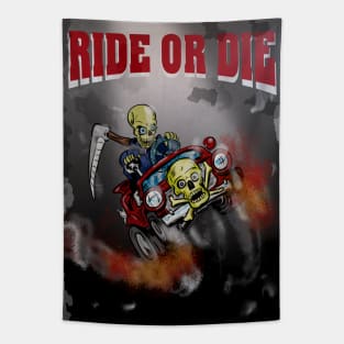 Ride or Die - Grim Reaper issue Tapestry