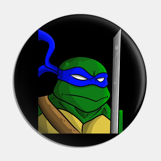 Leonardo Pin by JeremyBrownArt 