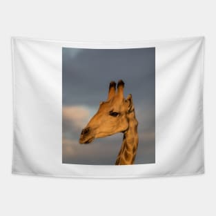 Portrait of a giraffe Tapestry