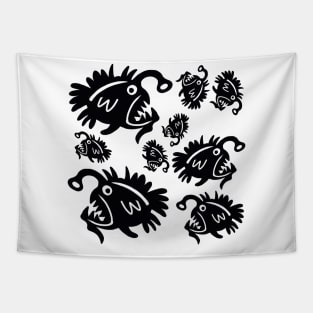 Angler Fish Tapestry