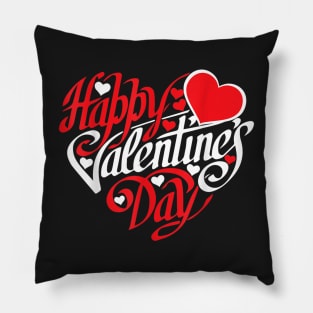 Happy Valentines Day Pillow